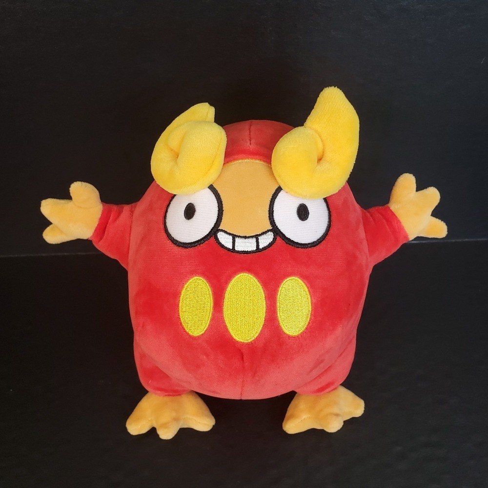 Pokemon Darumaka Jazwares Character Plush Stuffed‎ Toy Nintendo 7.5"